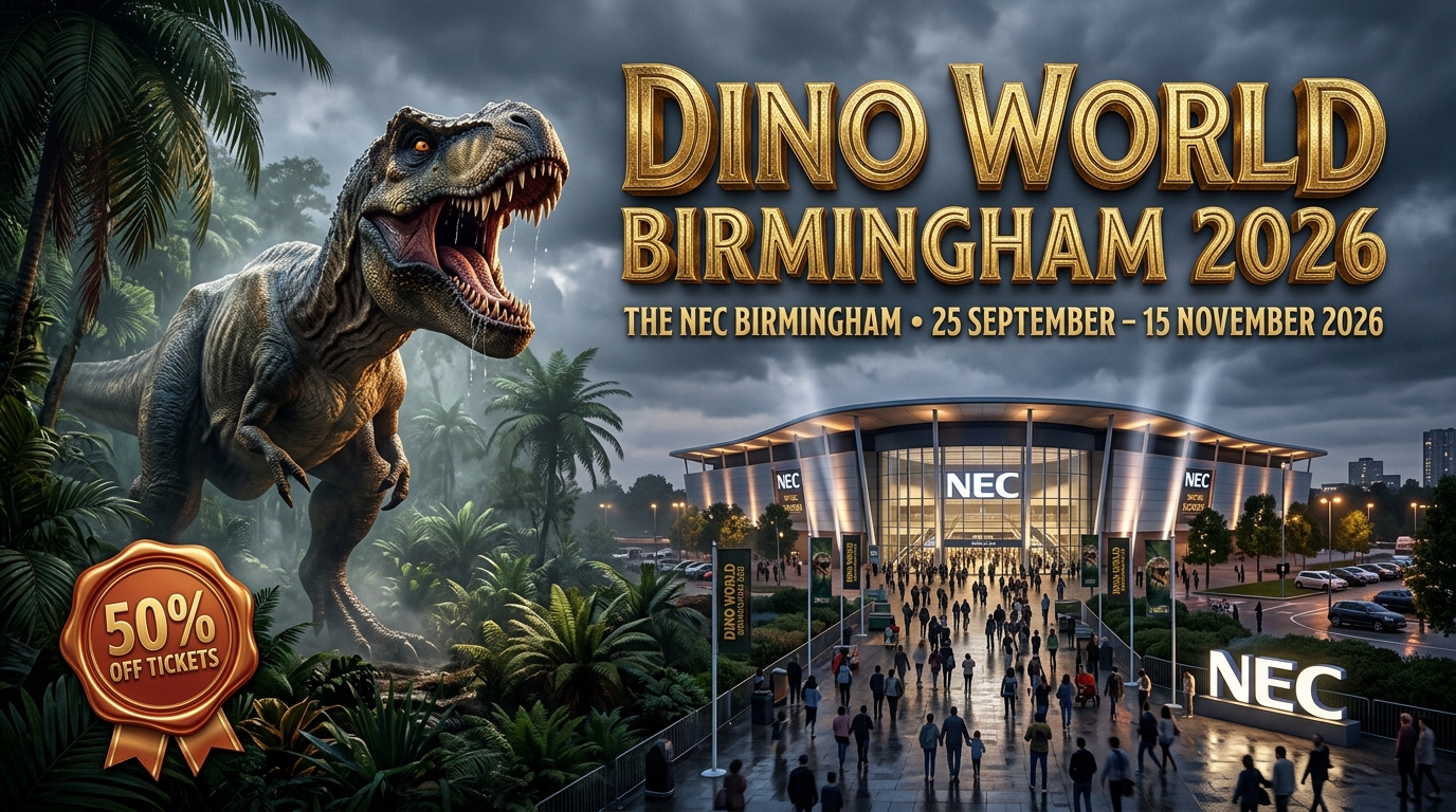DINO WORLD FESTIVAL BIRMINGHAM 2026